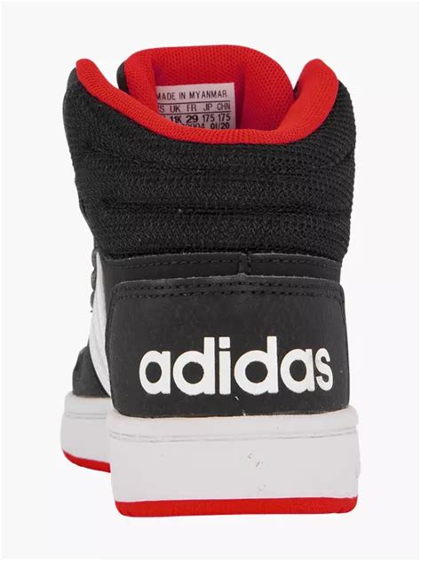 adidas hoops van haren|(adidas) Zwarte Hoops 2.0 Mid van Zwart .